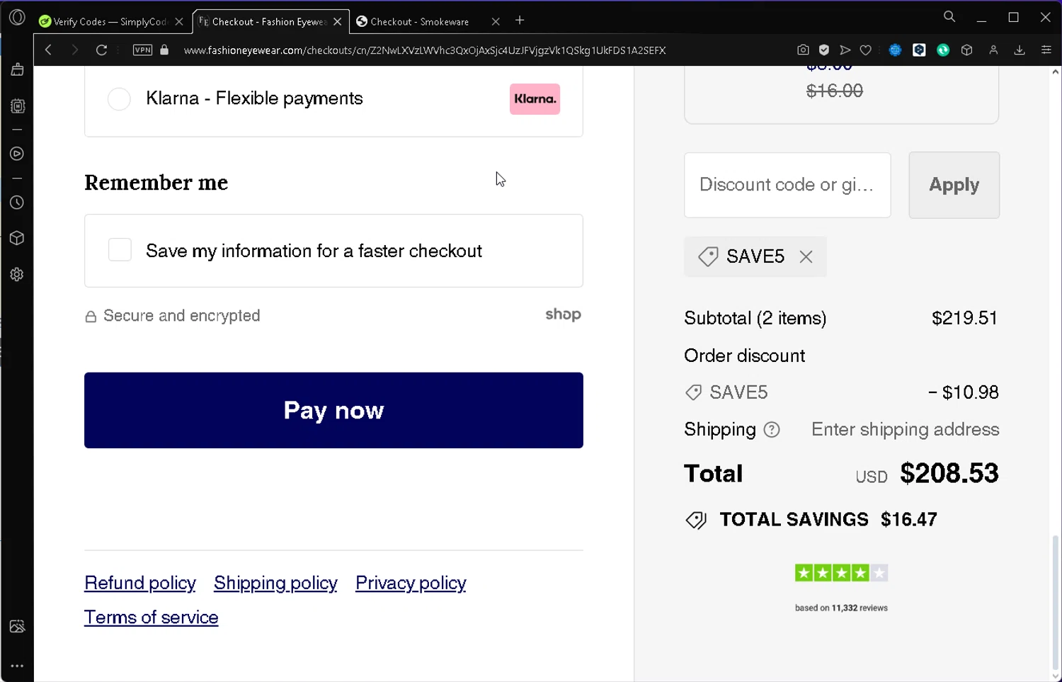 Fashion Eyewear Discount Codes 15 Off September 2024