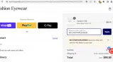 SECONDPAIRLENSES coupon verification screenshot