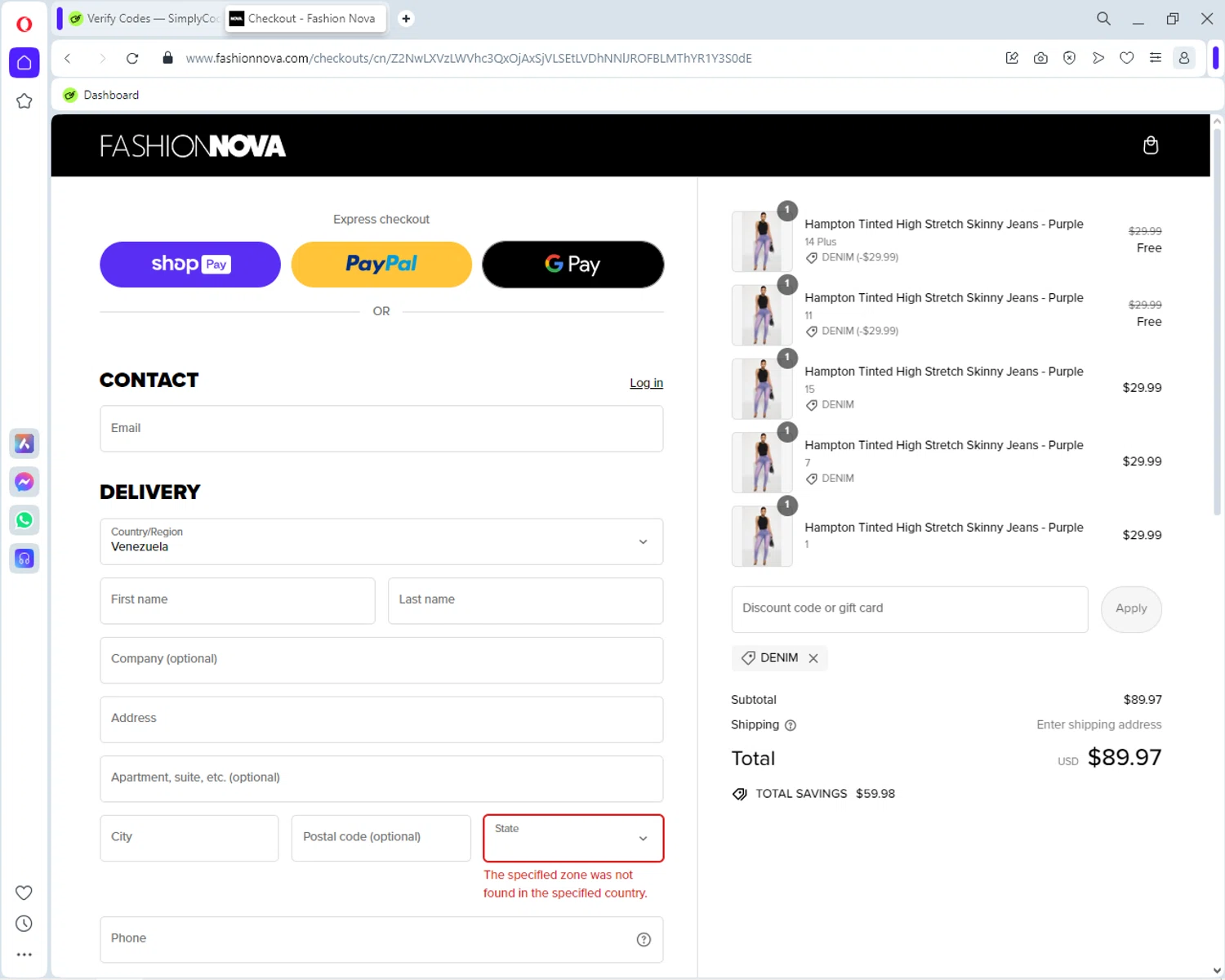 Fashion Nova Discount Codes 30 Off Coupons in August 2024 SimplyCodes