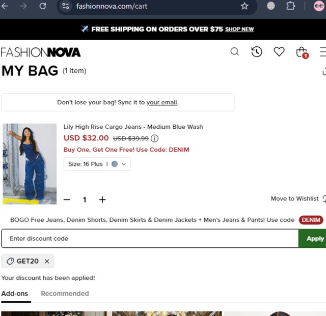 Fashion Nova Discount Codes 30 Off Coupons in August 2024 SimplyCodes