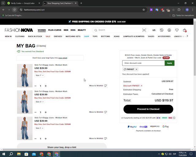 Fashion Nova Discount Codes 30 Off Coupons in August 2024 SimplyCodes