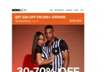 Fashion Nova coupon verification screenshot