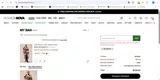 Fashion Nova coupon verification screenshot