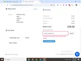 FastCometDisc26 coupon verification screenshot