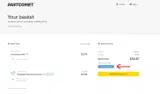 FastCometDisc26 coupon verification screenshot