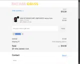 Fat Ass Glass coupon verification screenshot