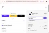 WELCOME15 coupon verification screenshot