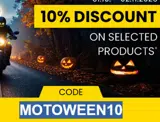 MOTOWEEN10 coupon verification screenshot