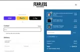 Fearless Records Store coupon verification screenshot