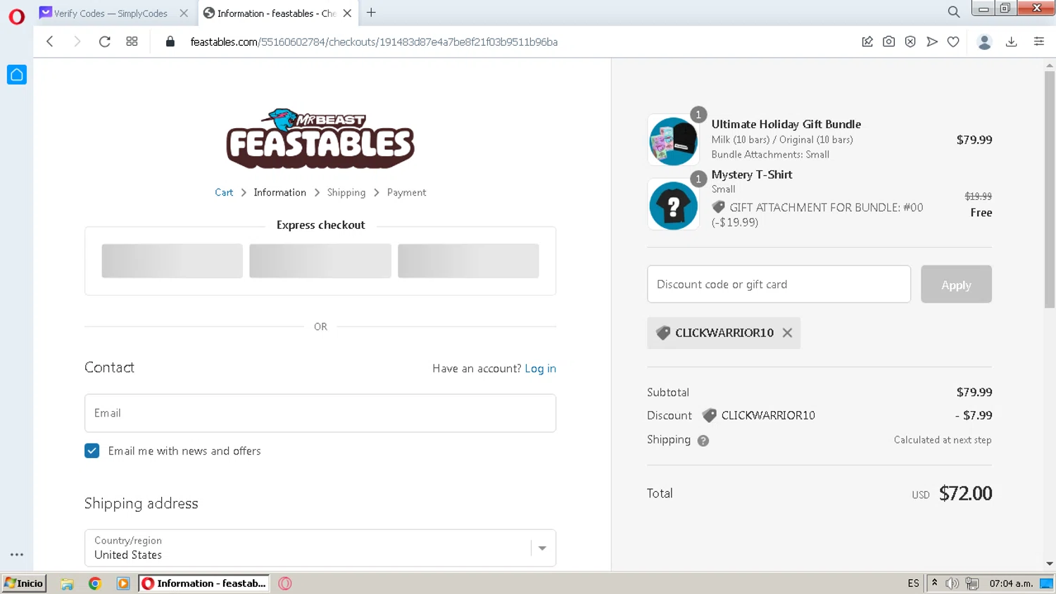 how to use Feastables coupons