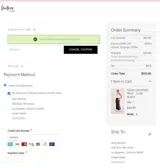 Feather and Noise coupon verification screenshot