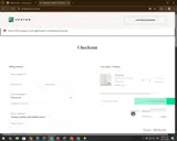 FEATHR10 coupon verification screenshot