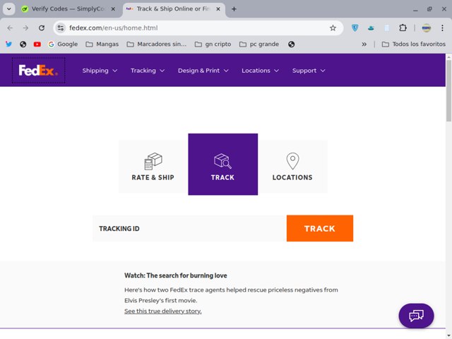 FedEx checkout page showing FedEx promo code box | Screenshot taken by SimplyCodes community member on Aug 25, 2024