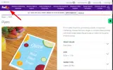 FedEx coupon verification screenshot