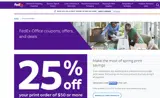 FedEx coupon verification screenshot