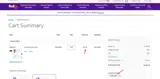 FedEx coupon verification screenshot