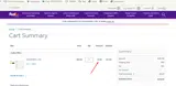 FedEx coupon verification screenshot