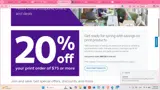 FedEx coupon verification screenshot