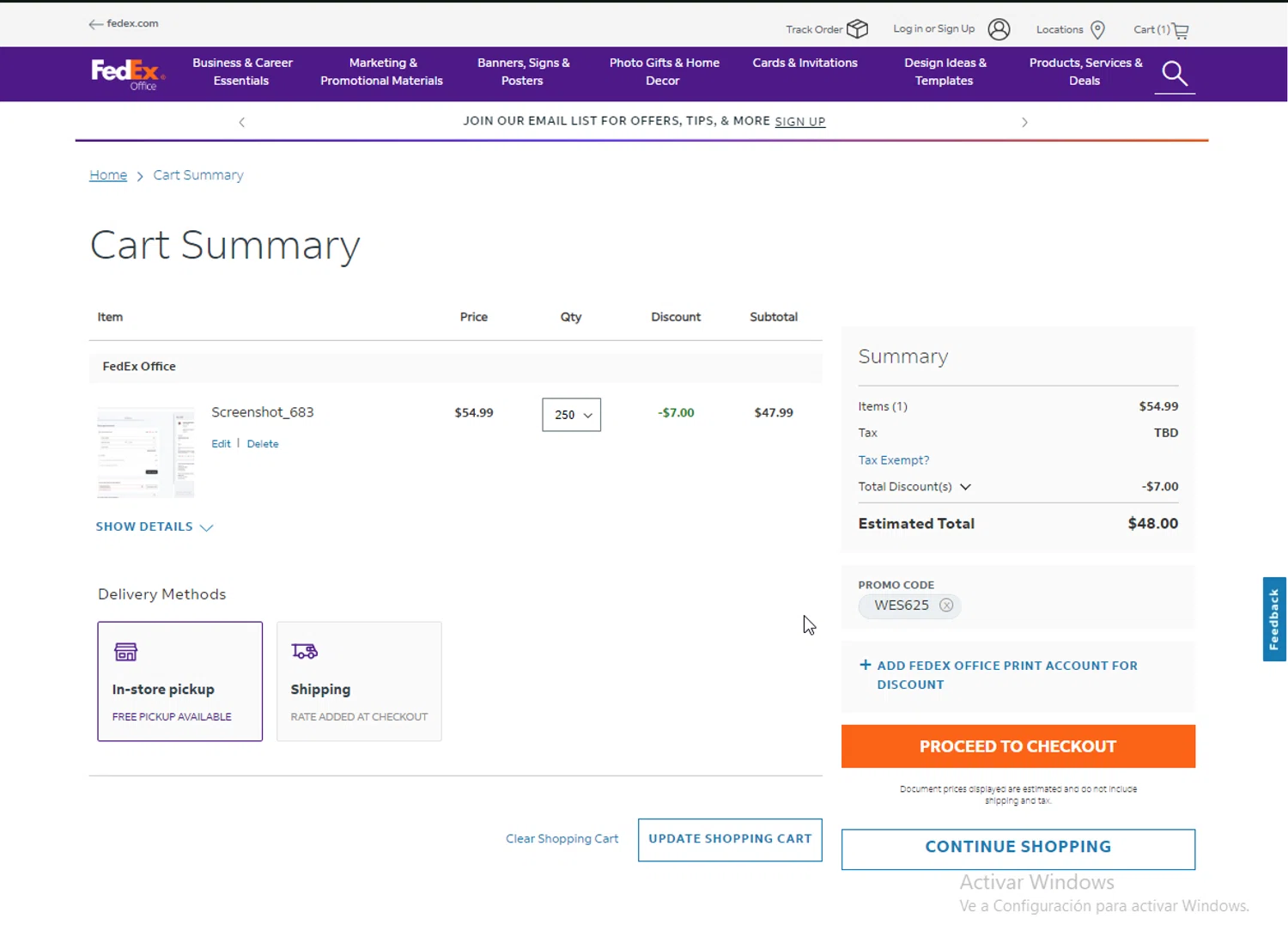 FedEx Office Promo Codes 20 Off August 2025