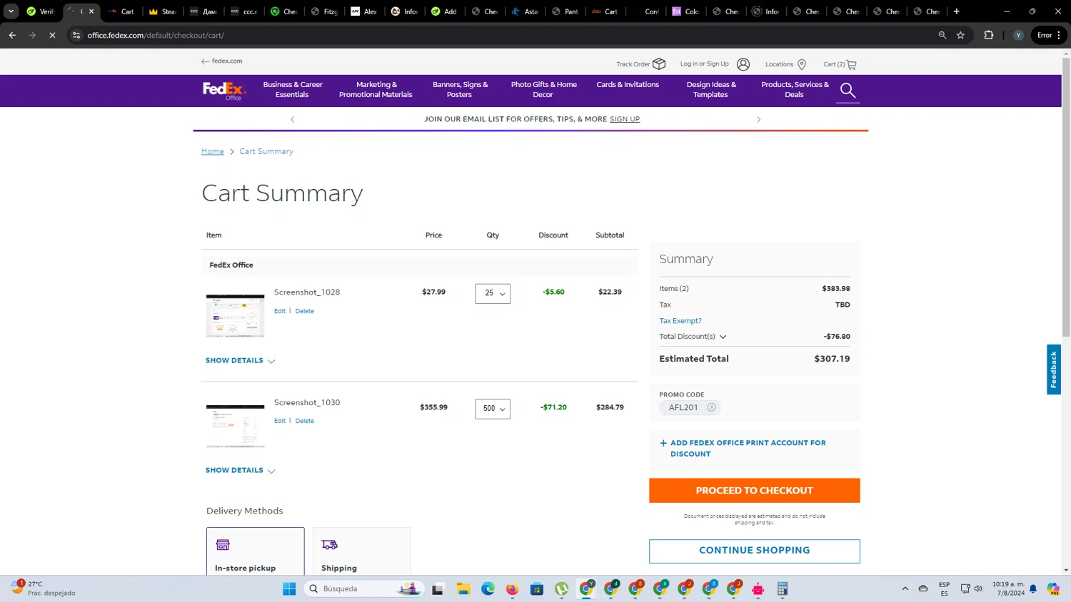 FedEx Office Promo Codes 7 Off September 2024