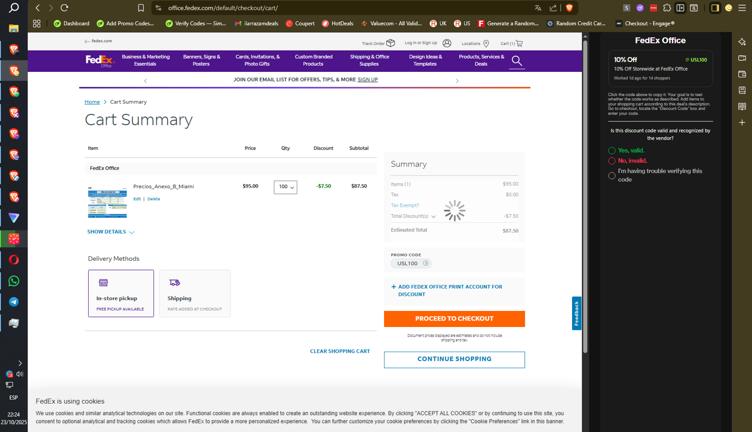 FedEx Office Promo Codes - 10% Off (2 Verified) Nov 2025