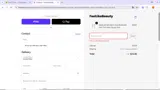 WELCOME10 coupon verification screenshot