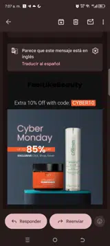 Cyber10 coupon verification screenshot