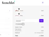 Feenchlet coupon verification screenshot