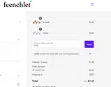 Feenchlet coupon verification screenshot