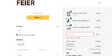 EXTRA15 coupon verification screenshot