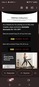 Loyal10 coupon verification screenshot