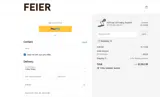 FEIERNEW coupon verification screenshot
