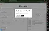 CLAIM10 coupon verification screenshot