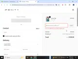 Fenity coupon verification screenshot
