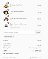 SAVE10OFF coupon verification screenshot