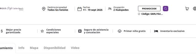 Fergus Hotels checkout page showing Fergus Hotels promo code box | Screenshot taken by SimplyCodes community member on Sep 4, 2025