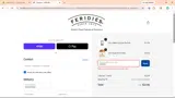 FERIDIES coupon verification screenshot