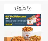 FERIDIES coupon verification screenshot