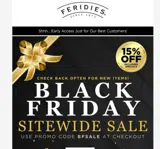 FERIDIES coupon verification screenshot