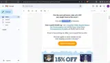 ANCHOR15 coupon verification screenshot