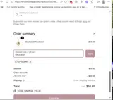 OPULENT coupon verification screenshot