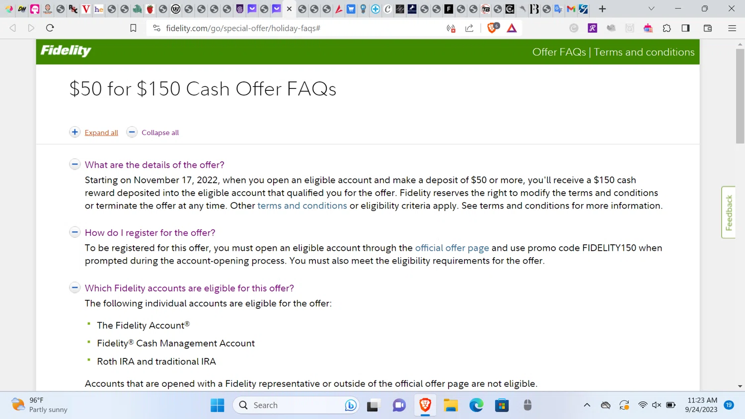 Fidelity Promo Codes 150 Off October 2023