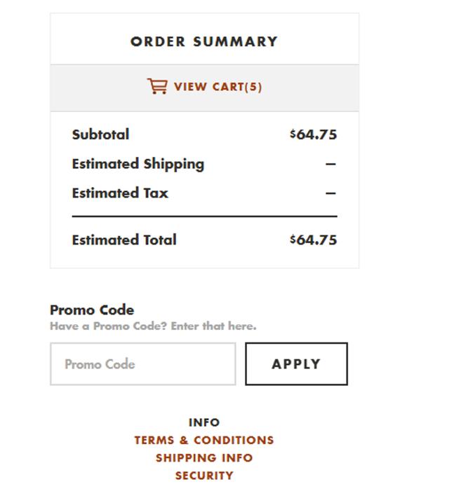 Field Notes checkout page showing Field Notes promo code box | Screenshot taken by SimplyCodes community member on Mar 30, 2025