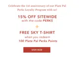 PERKS coupon verification screenshot