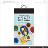 LABORDAY coupon verification screenshot