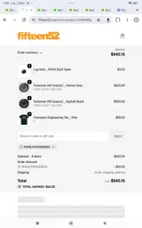 Fifteen52 coupon verification screenshot