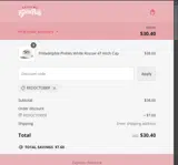 REDOCTOBER coupon verification screenshot