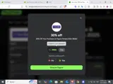 IFB30 coupon verification screenshot