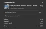 WARZONEWRESTLINGFIGS coupon verification screenshot