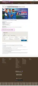 FJDRUA coupon verification screenshot